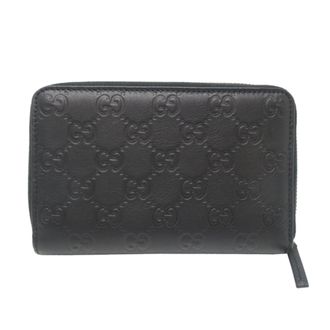 Gucci Black Leather Wallet (Bi-Fold) (Pre-Owned)