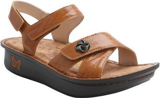 Alegria By Pg Lite Kelsi Sandal in Fondly Cognac at Nordstrom, Size 12Us