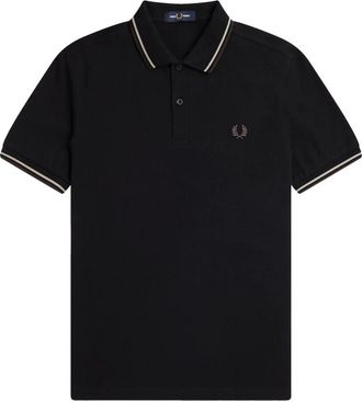 Fred Perry M3600 Polo - Heren - Polos - Zwart - S - Katoen - Tops