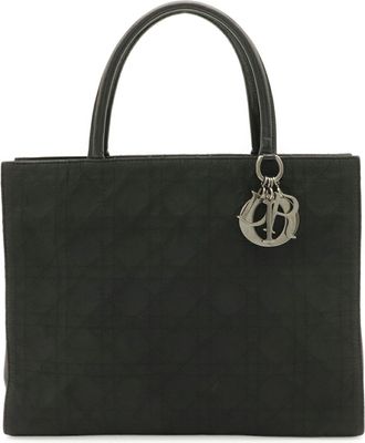 Dior Black Nylon Handbag Tote Bag (Pre-Owned)