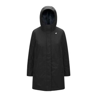 K-Way K-Way, Parkas, female, Black, Size: M Giubbotto lungo Sophie Soft To