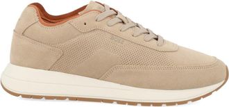 BOSS Vinston Cow Leather Perforated Sneakers