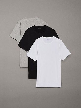 Calvin Klein Pack de 3 camisetas slim - Cotton Stretch Blend