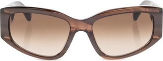 Balenciaga Zonnebril - Dames - Zonnebrillen - Bruin - ONE Size - Accessoires