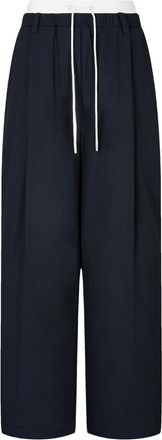 TOMBOY Broek met geplooid detail - Blauw