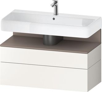 Duravit Duravit Qatego Mueble Bajo Lavabo, 1 Extra&iacute;ble Y 1 Caj&oacute;n