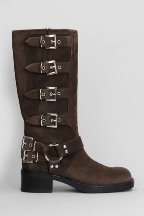 Gis&egrave;l moir&egrave; Windsor Low Heels Boots