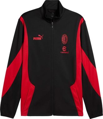 Puma Heren Ftblnrgy + AC Milan Sport Track Jacket (Zwart)