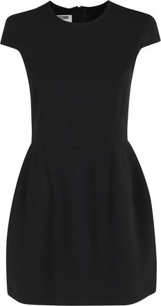Moschino Sleeveless Mini Dress With Structured Silhouette