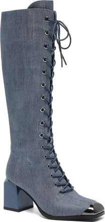 Ninety Union Fuji Cap Toe Boot in Blue Denim at Nordstrom Rack, Size 13