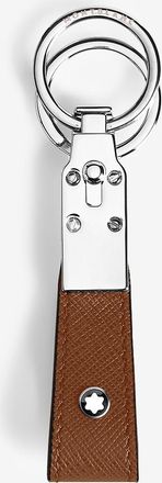 Montblanc Saffianoleder-Schl&uuml;sselanh&auml;nger in Schlaufenform Sartorial Fauve
