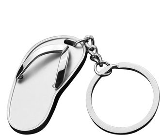 Generic Alloy Slipper - Slipper Pendant | Simulation Flip-Flop Model Pendant, Luster Texture Pendant Keyring For Backpacks, Bags And Handbags Storage Accessor