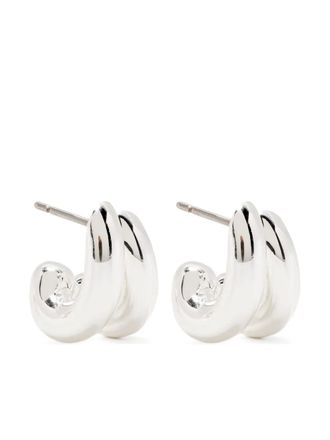 JENNY BIRD mini Florence earrings - Silver