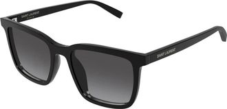 Saint Laurent SL 500 Zonnebrillen - unisex - Zonnebrillen - Zwart - 54 MM - Accessoires