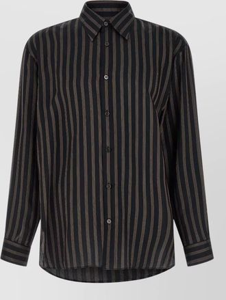 Dries Van Noten cupro shirt