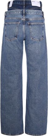 A Gold E Womens Jeans Elson Rigid Denim Pendulum-Portrait Cotton Pendulum/portrait