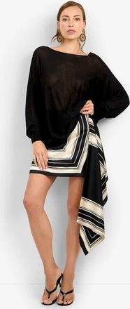 Trina Turk Vino Pullover in Black at Nordstrom, Size Xx-Large