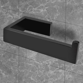 OEM Portarrollos De Papel Higi&eacute;nico De Acero Inoxidable 304 Negro, Apto Para Ba&ntilde;o Y Cocina - Crezuo