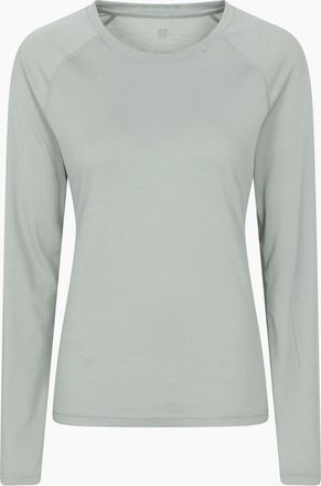 Mountain Warehouse Womens Mountain Warehouse Womens/Ladies Quick Dry Long-Sleeved Top - Green - Size: 14