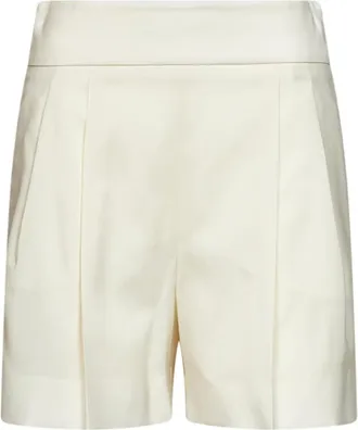 Max Mara Mujer, Pantalones cortos, Blanco, Talla: XS
