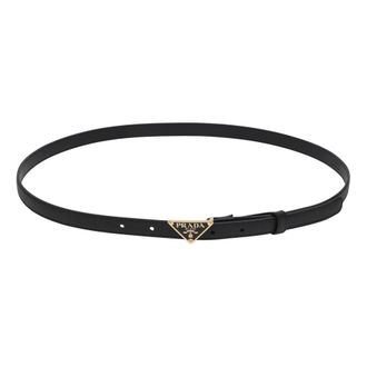 Prada Zwarte riem met Cintura stijl - Dames - Riemen - Zwart - 80 CM - Accessoires