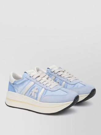 Premiata leather low-top sneakers