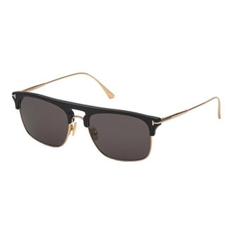 Tom Ford Lee Sunglasses - male - Tom Ford - Sunglasses - Black - 56 MM - Accessories