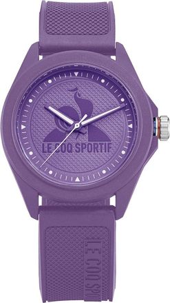 Le Coq Sportif Mens Accessories Monochrome Purple Plastic Strap Digital Watch in - One Size