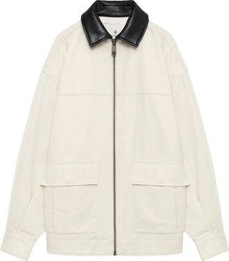 Anine Bing Outerwear Anine Bing - Dames - Zomerjassen - Wit - S - Katoen - Jassen