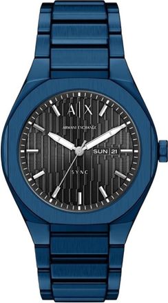 A|X Armani Exchange Sync Quartz Black Dial Mens Watch AX4299