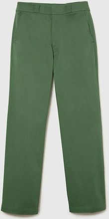 Lacoste Womens Stretch Gabardine Pants - Green - Size: 32in/10
