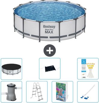 Bestway Piscina Bestway Steel Pro Max Redonda - 427x122 Cm - 8-piezas S600