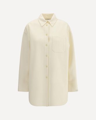 Sportmax Oversized Riber wool Shirt Female 40