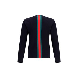 Gucci Mens Blue Cotton Sweatshirt Clothing