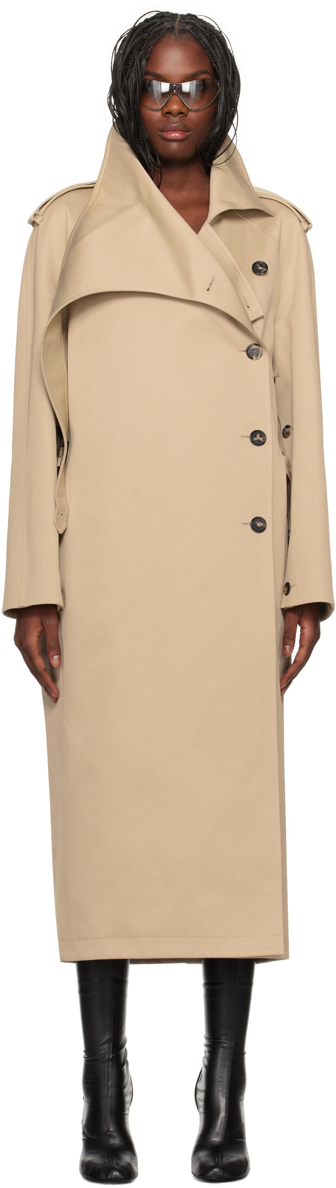 トレンチコート Courreges Courreges belted trench coat 19364500_50231942_322.jpg