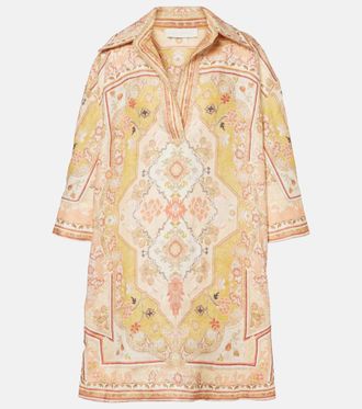Zimmermann Wylie printed linen tunic