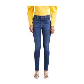 Levi's Skinny Fit Jeans, female, Blue, W24 L32, High Rise Super Skinny Trousers