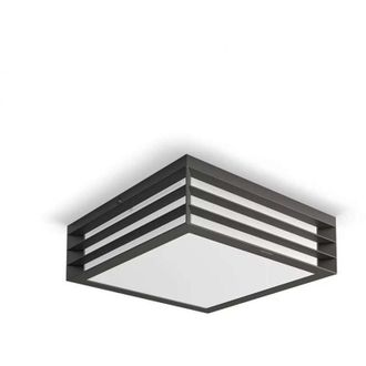 Philips Mygarden - L&aacute;mpara De Techo Para Exteriores 26x26 Cm, E27, Antracita 915005382401