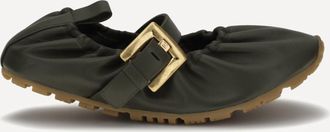 Balmain Ballerine con cinturino e fibbia Woman 39