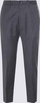 Nine In The Morning Grey Wool Pants