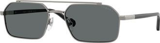 Vogue Eyewear VO4356S Polarized 518781 Mens Sunglasses Gunmetal Size 57