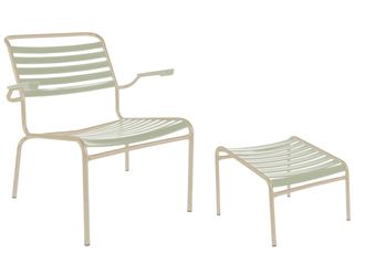 Schubiger M&ouml;bel L&auml;ttli-Lounger + Hocker S&auml;ntis