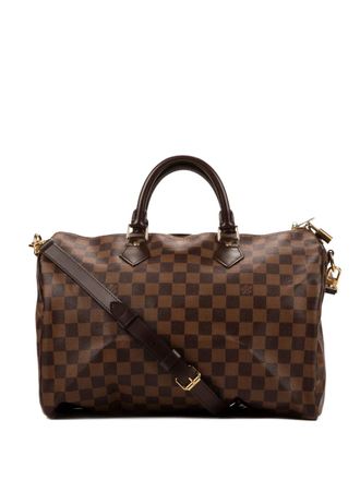 Louis Vuitton Speedy reistas - Bruin