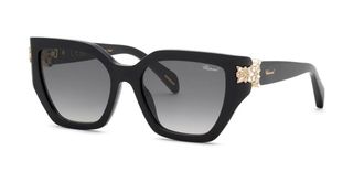 Chopard SCH418S 0700 Womens Sunglasses Black Size 54