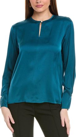 HUGO BOSS Binalea Silk-Blend Blouse