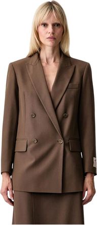 Maison Margiela Mujer, Chaquetas, Marr&oacute;n, Talla: S