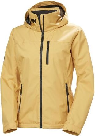 Helly Hansen Crew Hooded Jacket 2.0 Regenjacke f&uuml;r Damen | beige