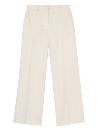 Brooks Brothers Pantaloni a gamba ampia - Bianco