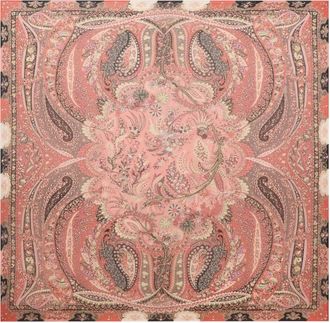 Etro floral-paisley shawl - women - Modal/Cashmere - One Size - Pink