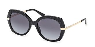 Guess GU00215 01B Womens Sunglasses Black Size 55